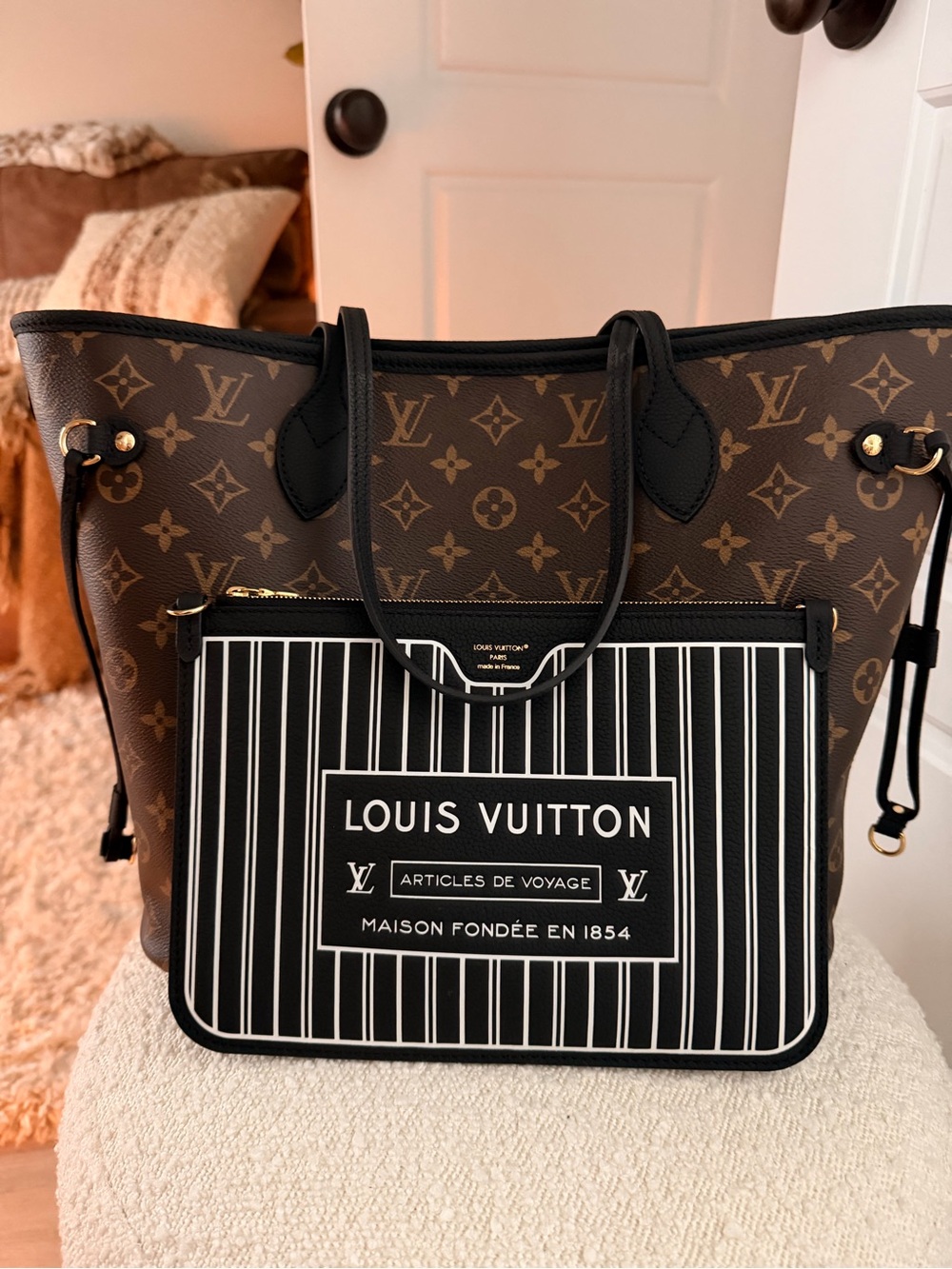 Louis Vuitton inside out neverfull mm